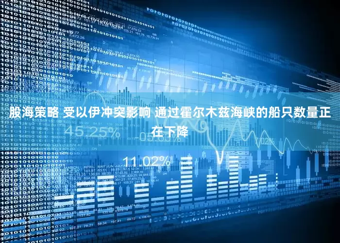 股海策略 受以伊冲突影响 通过霍尔木兹海峡的船只数量正在下降